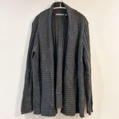 【1X】Jason Maxwell ショールカラー カーディガン グレー