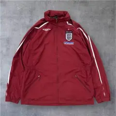 UMBRO アンブロ イングランド代表 ナイロンジャケット 刺繍ロゴ サッカー