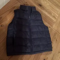 UNIQLO ダウンベスト 130 ネイビー