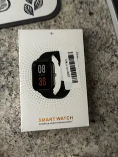 スマートウォッチ ブラック スポーツ・健康管理