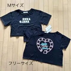 Mサイズ・フリーサイズ　レディース　Tシャツ　2枚セットのサムネイル