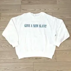 新品未使用　LEPSIM レプシィム　ホワイト スウェット Fサイズ