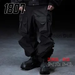 1807 多ポケットワークパンツ テフロン 3 機能 黒 - メルカリ