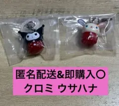 サンリオ　いちごめじるしアクセサリー　ウサハナ　クロミ　2個セット