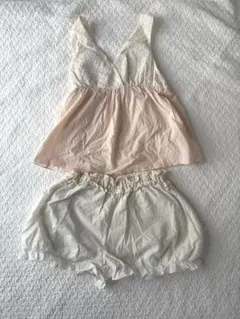 【未使用】Cocoonist ネグリジェ上下　Mサイズ ルームウェア