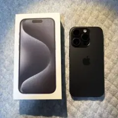 Apple iPhone 15 Pro スペースブラック 本体