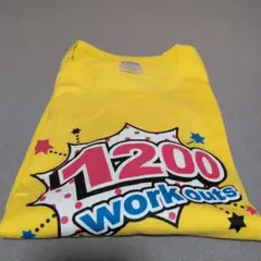 Curves 1200 workouts Tシャツ イエロー LLAのサムネイル