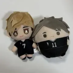 ハイキュー　dayoff　にとたん　ぬいぐるみ　マスコット　北信介　宮侑　宮治 ハイキュー!! TO THE TOP よりぬいミニ(ぬいぐるみマスコット） 北