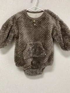 バースデイ テータテート ロンパース フリース 70 80 しまむら くま