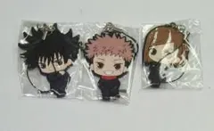 バンダイ　呪術廻戦 カプセルラバーマスコット02　３個セットです