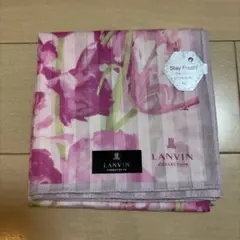 LANVIN COLLECTION ハンカチ 花柄