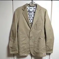 Dickies ベージュ テーラードジャケット グローバルワークコラボ
