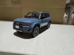 トヨタ　ランドクルーザー250 カラーサンプルミニカー1/30 スモーキーブルー