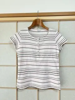 セール中　Sally Scott ボーダー　半袖Tシャツのサムネイル