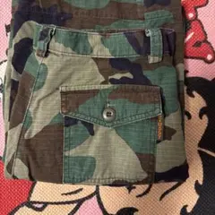 stussy迷彩柄パンツ90s 紺タグ