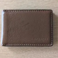 COACH コーチ カードケース パスケース 名刺入れ レザー ブラウン