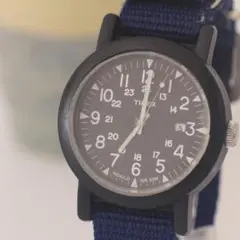 稼働品 タイメックス TIMEX INDIGLO キャンパー ナイロンベルトのサムネイル