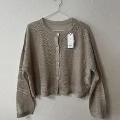 2WAY メッシュショートカーディガンのサムネイル