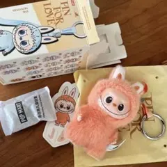 正規品 ラブブ LABUBU PIN FOR LOVE イニシャル J