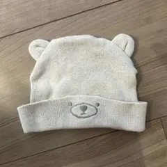 くまさんベビー帽子 32~36cm