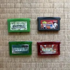 ゲームボーイアドバンス カートリッジ 4本セット