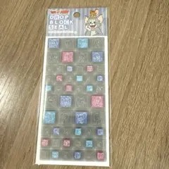 新品トムとジェリー DROP BLOCK SEAL タイルシール　正規品