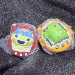 たまごっちスイングケース3 くちぱっち ヤングまめっち ガチャガチャ 2点セット