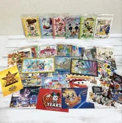 新品未開封　ディズニーリゾート　ポストカード76枚　まとめ売りセット