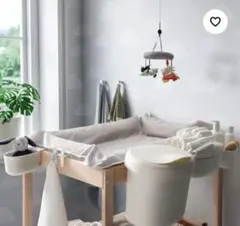 IKEA オンスクリグ おむつ替え台用 収納バスケット おむつ入れのサムネイル