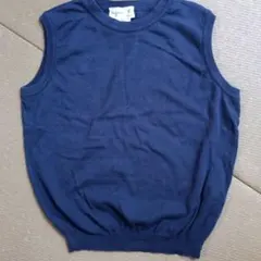 agnis b. ネイビー ベスト サイズ2