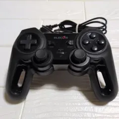 【動作確認済】ELECOM JC-U4013SBK 有線ゲームパッド PC用