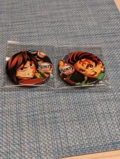 鬼滅の刃 無限城編 アニメイト特典 缶バッジ 竈門炭治郎 冨岡義勇