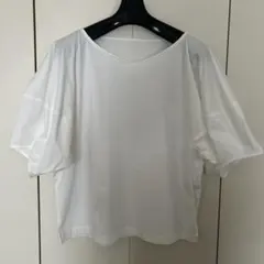 ROPEホワイト 半袖カットソー