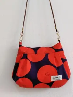 ハンドメイド♪MUDDY WORKS トモタケ〜あんぱん柄クロスボディバッグ☆彡