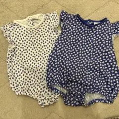 NEXT 花柄ロンパース 2点セット
