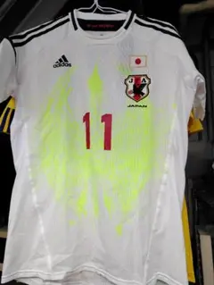 フットサル　日本代表　三浦知良　カズ　ユニフォーム　未使用品 新品未開封 XO】サッカー フットサル 日本代表 ユニフォーム 三浦知良