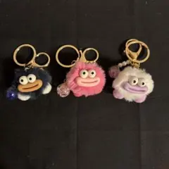 モンスター ファー キーホルダー 3点セット