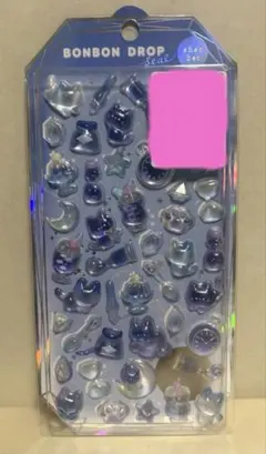 ボンボンドロップシール　ボンドロ　シール　よるねこ　ヨルネコ