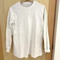 最終価格ショコラフィネローブ 長袖白Tシャツ