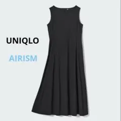 UNIQLO ウルトラストレッチエアリズムワンピース　（丈長め
