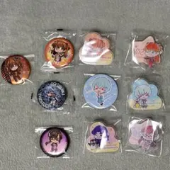 エヴァンゲリオン 缶バッジアクリルバッジ　アスカ レイ マリ ミサト　まとめ売り