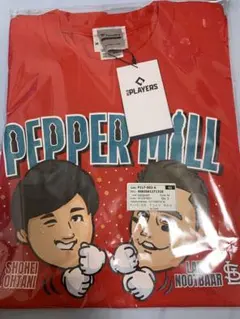 大谷翔平　ヌートバー　WBC優勝記念　ペッパーミルTシャツ