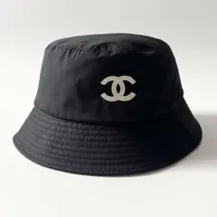 CHANEL バケットハット ドット柄 ココマーク M - メルカリ