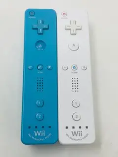 Wii リモコンプラス アオ・シロ セット