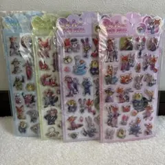 ズートピア　きゅんポップシール　４枚