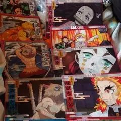 鬼滅の刃　クリアビジュアルポスター　無限列車編　其の壱　煉獄　など８枚セット