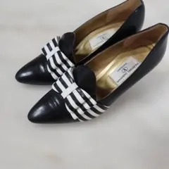 VALENTINO GARAVANI パンプス ストライプ リボンのサムネイル