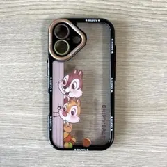ディズニー チップとデール iPhone16 スマホケース