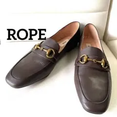 ROPE ロペ　ソフトレザービットローファー