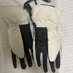 スキー・スノーボード用グローブ ホワイト/ブラック